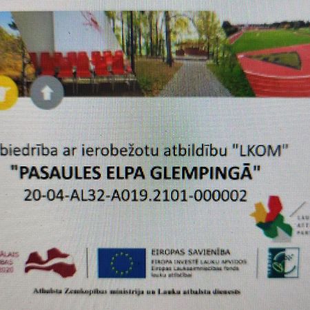 Glempings Klaukas Hotell Sigulda Exteriör bild